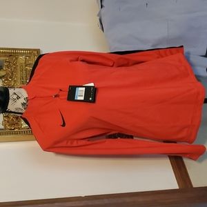 Nike dry fit 3 quarter zip shirt NWT